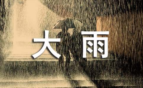 大雨和小雨教案15篇