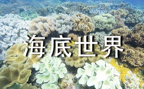 《海底世界》教案(精选15篇)