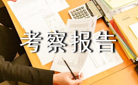 旅游业发展的考察报告范文