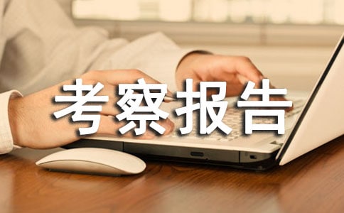 经贸考察报告范文