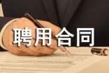 聘用合同范本【荐】