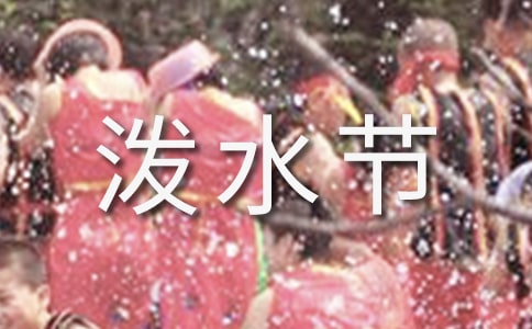 难忘的泼水节说课稿